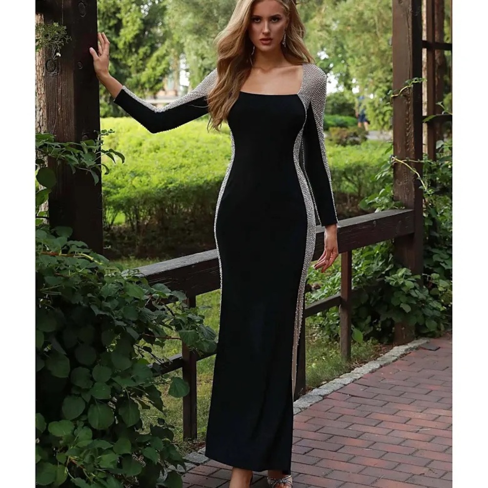 Xscape Jillian long sleeve Dress